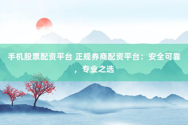 手机股票配资平台 正规券商配资平台：安全可靠，专业之选