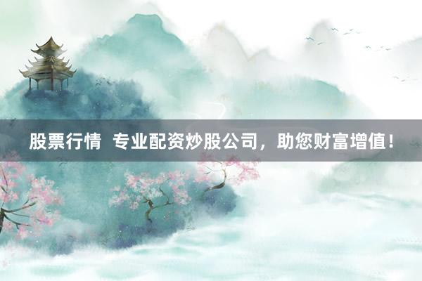 股票行情  专业配资炒股公司，助您财富增值！